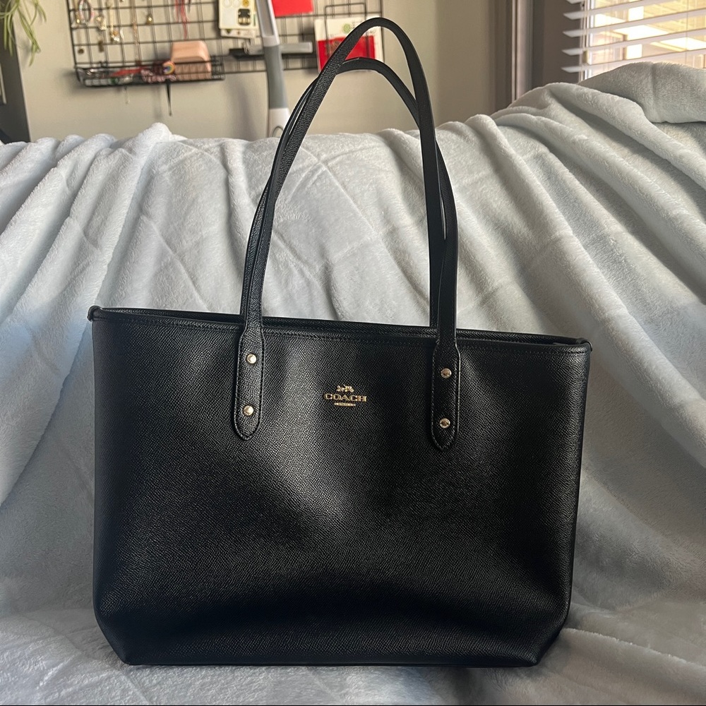 Coach Black Tote Bag